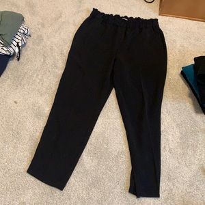 black formal pants